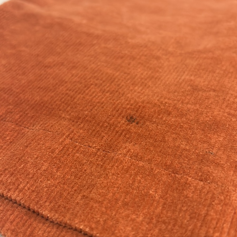 Altar’d State Orange Brown Corduroy Mini Skirt - Picture 3 of 5